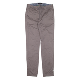 TED BAKER Chino Mens Trousers Grey Slim Skinny W30 L31