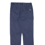 TOMMY HILFIGER Mens Trousers Blue Slim Straight W30 L28