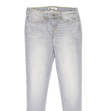 LEVI'S 535 Legging Womens Jeans Grey Slim Skinny Stone Wash W30 L32