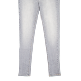 LEVI'S 535 Legging Womens Jeans Grey Slim Skinny Stone Wash W30 L32