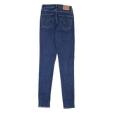LEVI'S 721 High Rise Womens Jeans Blue Slim Skinny W26 L30