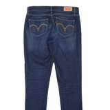 LEVI'S 524 Womens Jeans Blue Slim Skinny Stone Wash W26 L30