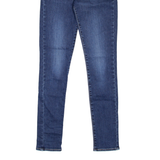 LEVI'S 721 High Rise Womens Jeans Blue Slim Skinny Stone Wash W27 L30