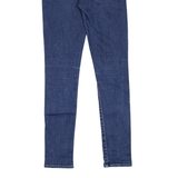 LEVI'S 721 High Rise Womens Jeans Blue Slim Skinny Stone Wash W27 L30