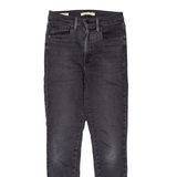 LEVI'S Mile High BIG E Womens Jeans Grey Slim Skinny W27 L28