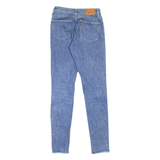 LEVI'S 721 High Rise Womens Jeans Blue Slim Skinny W27 L32