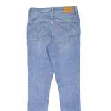 LEVI'S 720 High Rise BIG E Womens Jeans Blue Slim Skinny W27 L30