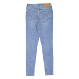 LEVI'S 720 High Rise BIG E Womens Jeans Blue Slim Skinny W27 L30