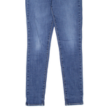 LEVI'S 711 Womens Jeans Blue Slim Skinny Stone Wash W28 L32