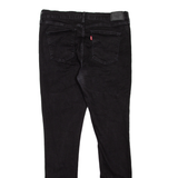 LEVI'S Womens Jeans Black Slim Skinny W33 L32