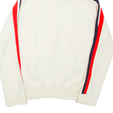 Mens Track Jacket Cream S