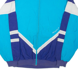 GOLDEN CUP Mens Track Jacket Blue Colourblock L