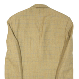 Mens Blazer Jacket Brown Check XL