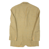 Mens Blazer Jacket Brown Check XL