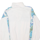 Womens Track Jacket White Floral M