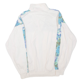 Womens Track Jacket White Floral M