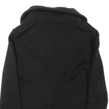 SANDRO Womens Coat Black Wool S