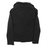 SANDRO Womens Coat Black Wool S