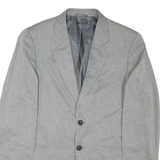 Mens Blazer Jacket Grey XL