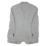 Mens Blazer Jacket Grey XL