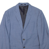 JOOP Slim Fit Mens Blazer Jacket Blue Wool XL