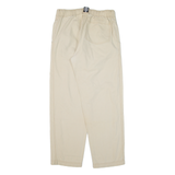 MAUI-WOWIE Womens Trousers Beige Loose Straight W32 L29