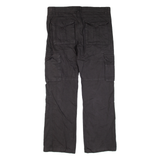 SERGIO VITTI Cargo Mens Trousers Grey Loose Straight W40 L33