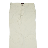 FJÄLLRÄVEN Womens Trousers Green Loose Straight W32 L33