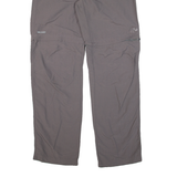 MAMMUT Womens Trousers Grey Regular Straight Nylon W30 L31
