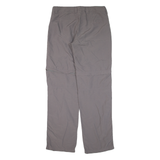MAMMUT Womens Trousers Grey Regular Straight Nylon W30 L31