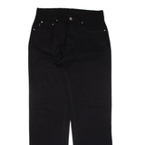 EXTE Mens Trousers Black Regular Straight W30 L31