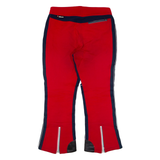 ELLESSE Womens Trousers Red Regular Bootcut W30 L24