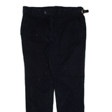 PEIKAMO Womens Trousers Black Regular Tapered W31 L28