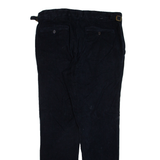 PEIKAMO Womens Trousers Black Regular Tapered W31 L28