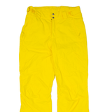 COLUMBIA Mens Trousers Yellow Relaxed Bootcut W33 L30