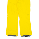 COLUMBIA Mens Trousers Yellow Relaxed Bootcut W33 L30