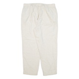 MARC O'POLO Womens Corduroy Trousers Cream Relaxed Tapered W33 L25