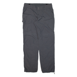 COLUMBIA Womens Trousers Grey Regular Straight Nylon W32 L30