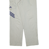 ADIDAS Mens Trousers Grey Regular Straight W30 L29