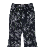 SALOMON Fleece Lined Mens Trousers Black Relaxed Bootcut W28 L29