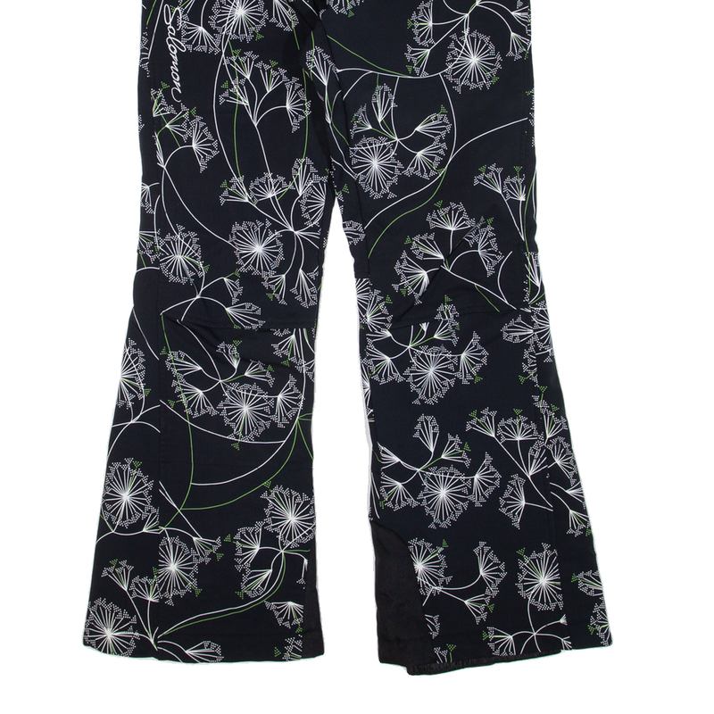 SALOMON Fleece Lined Mens Trousers Black Relaxed Bootcut W28 L29