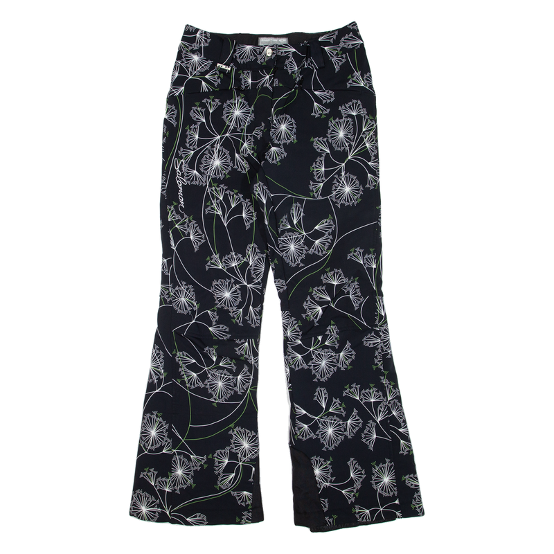 SALOMON Fleece Lined Mens Trousers Black Relaxed Bootcut W28 L29