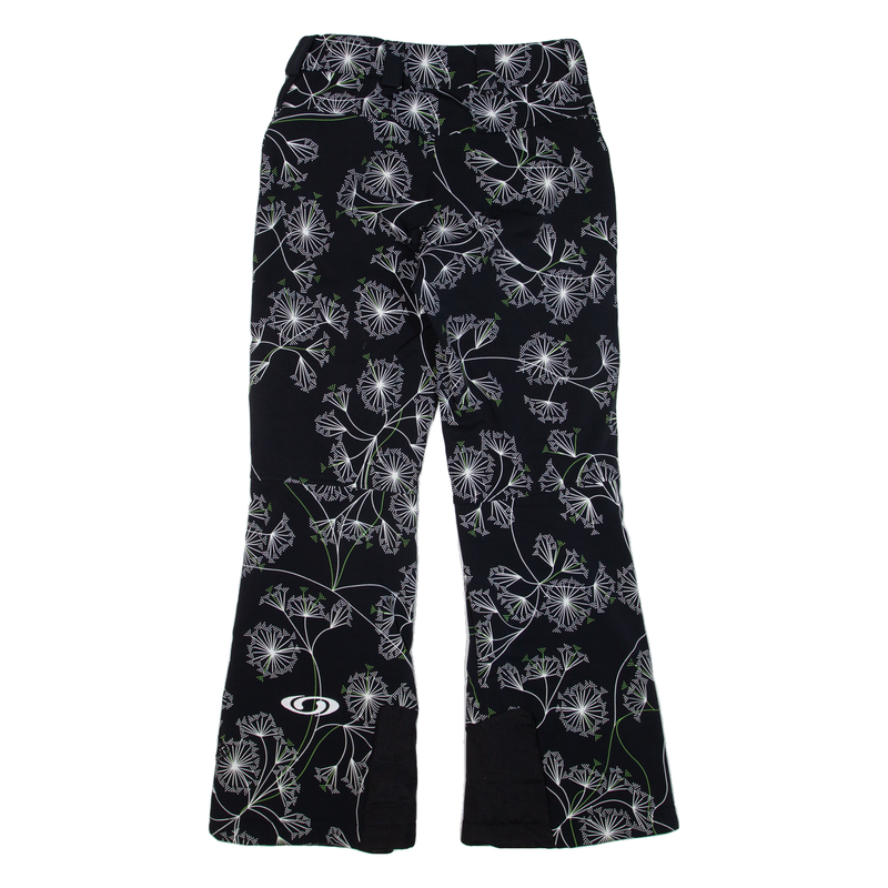 SALOMON Fleece Lined Mens Trousers Black Relaxed Bootcut W28 L29