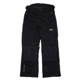 HELLY HANSEN Mens Trousers Black Relaxed Bootcut W30 L27