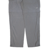 MAMMUT Womens Trousers Grey Relaxed Straight Nylon W34 L30