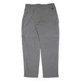 MAMMUT Womens Trousers Grey Relaxed Straight Nylon W34 L30
