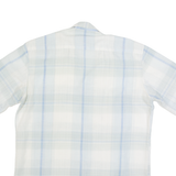 KAUF Mens Shirt Blue 90s Check L