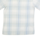 KAUF Mens Shirt Blue 90s Check L
