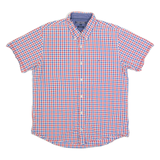 TOMMY HILFIGER Modern Fit Mens Shirt Red Gingham L