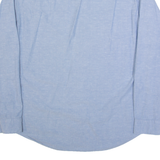 TIMBERLAND Mens Shirt Blue Spotted Long Sleeve L